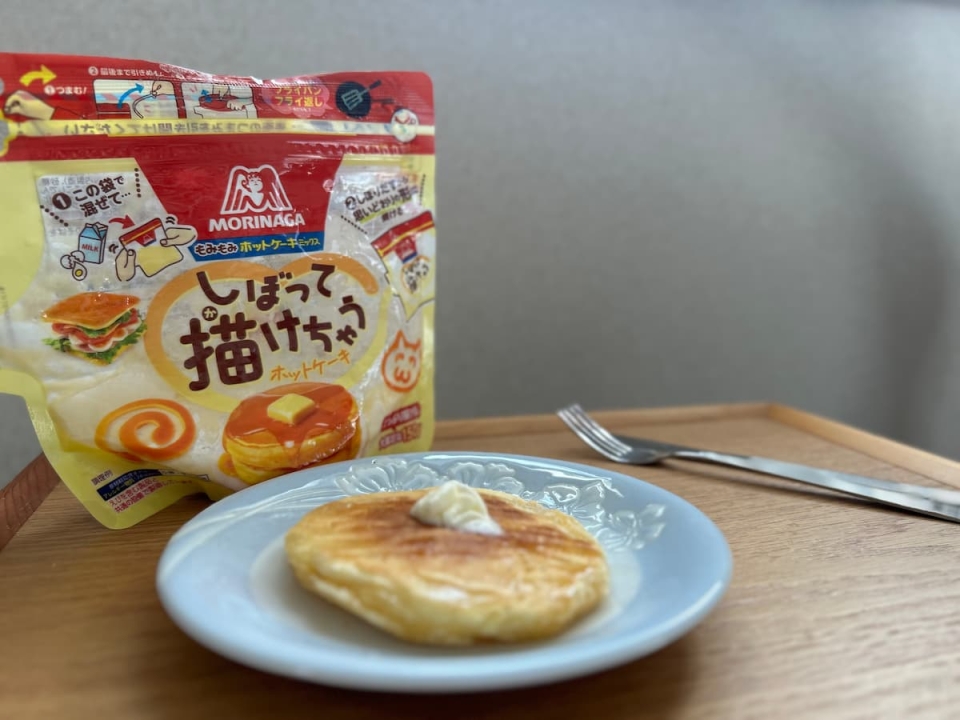 ボウルも泡立て器も不要！「もみもみホットケーキミックス」を使ってラクラクおやつ作り♪