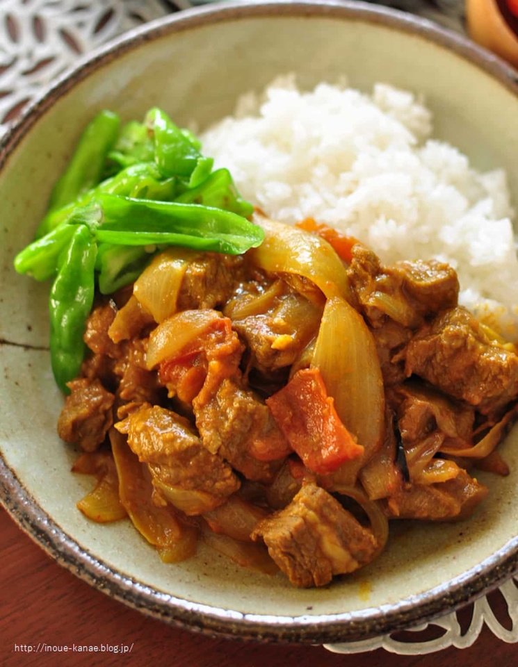 かな姐さんの煮込まなくてOK！「お肉を食べるためのスパイスビーフカレー」レシピ 完成写真