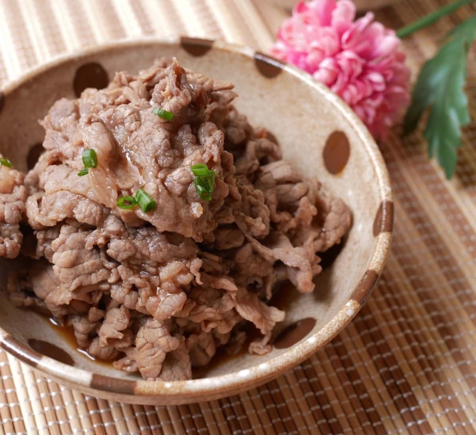 ご飯がすすむ！スタミナもりもり「牛肉の甘辛炒め」