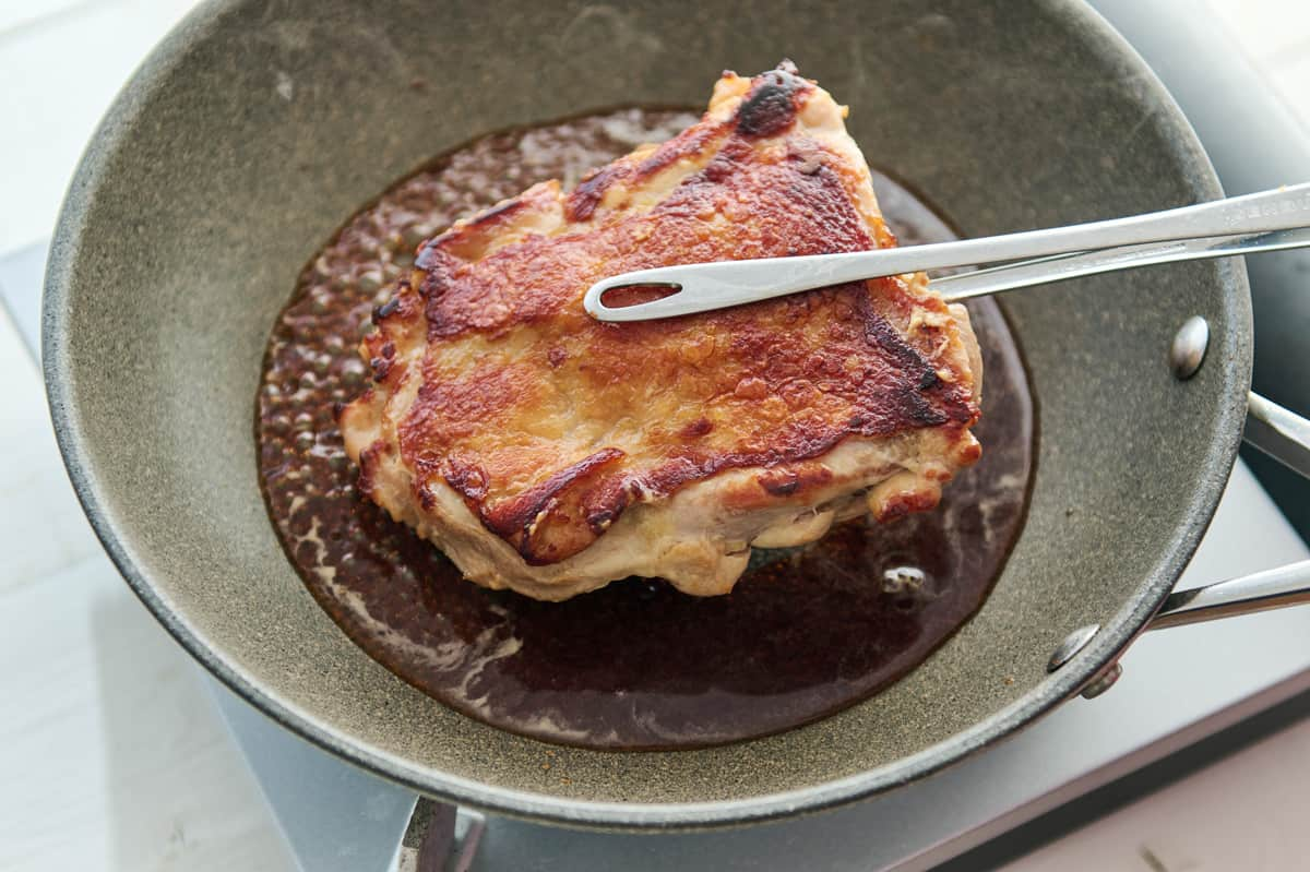 ふっくらジューシー！照り焼きチキン-工程5