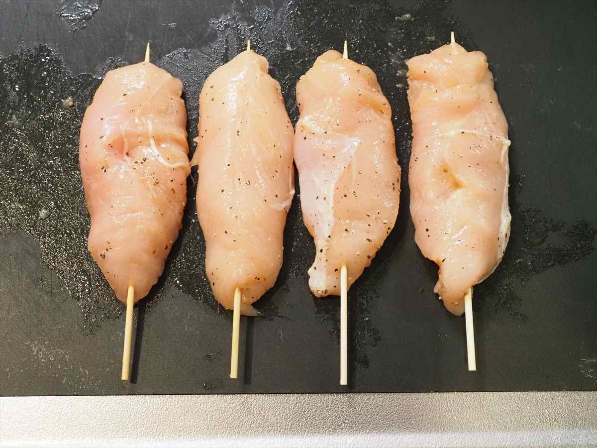 ささみのチーズフォンデュ焼き鳥