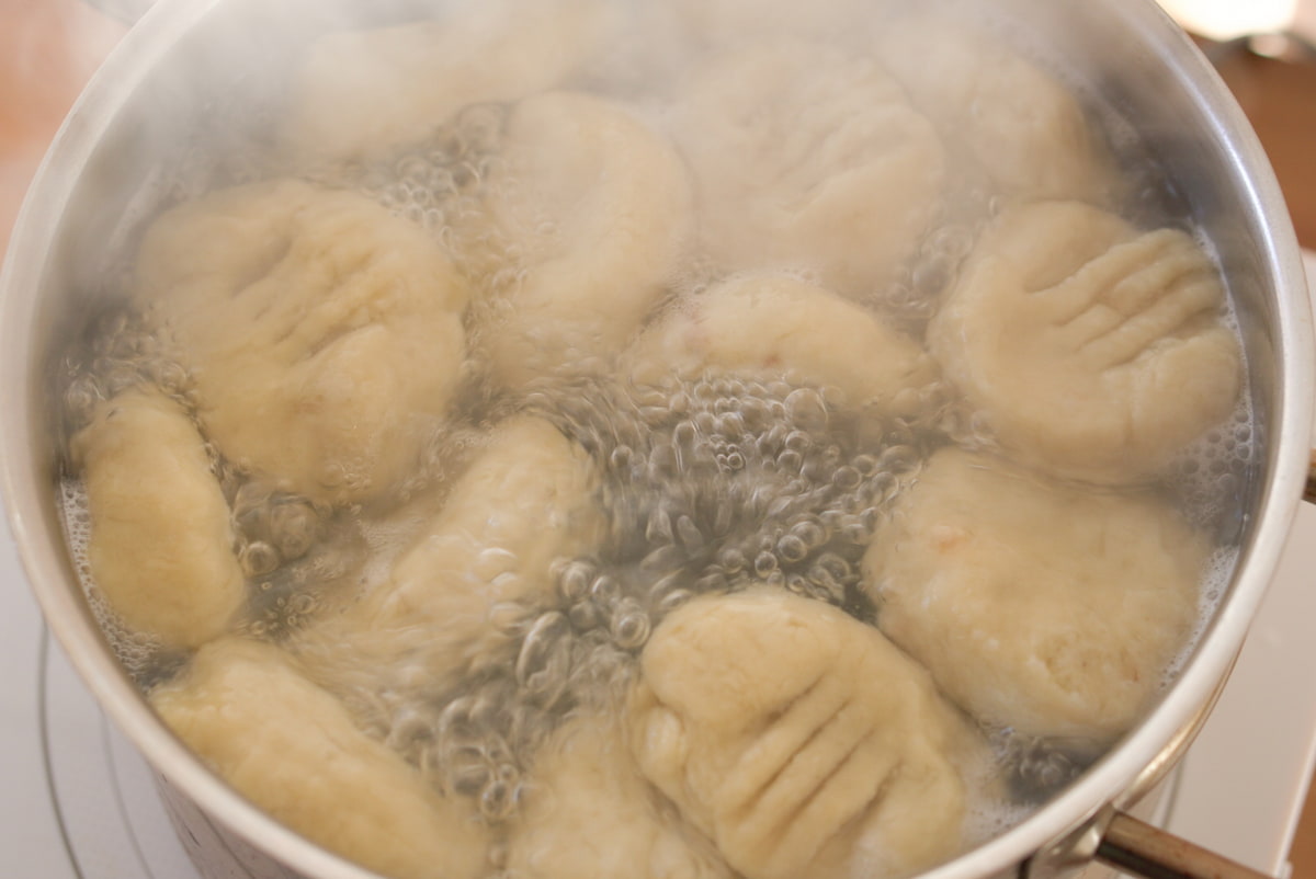 焼きいものニョッキ