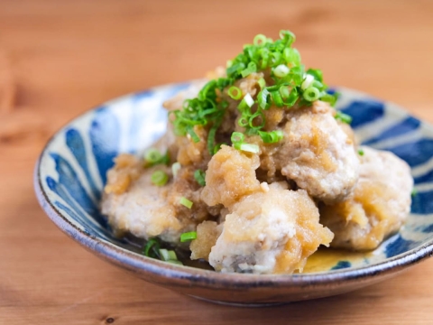 ちゃんと丸めなくてOK！味しみで絶品な「ふわふわ鶏だんごのみぞれ蒸し」