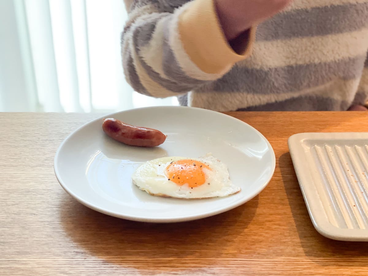 毎朝が起きるのが楽しみになる、「サクッと食感が続くトーストプレート」