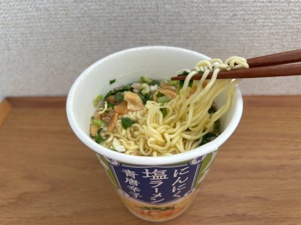 にんにくラーメン５