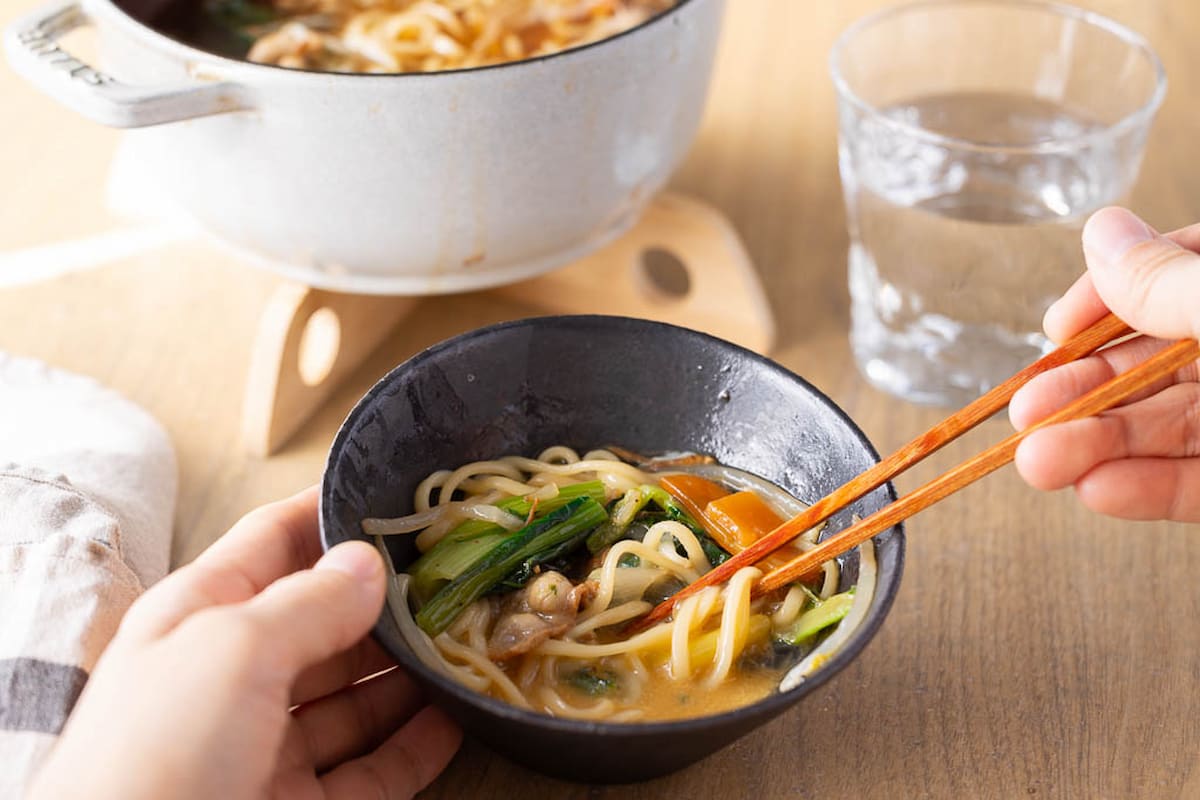 具だくさん煮込みラーメン