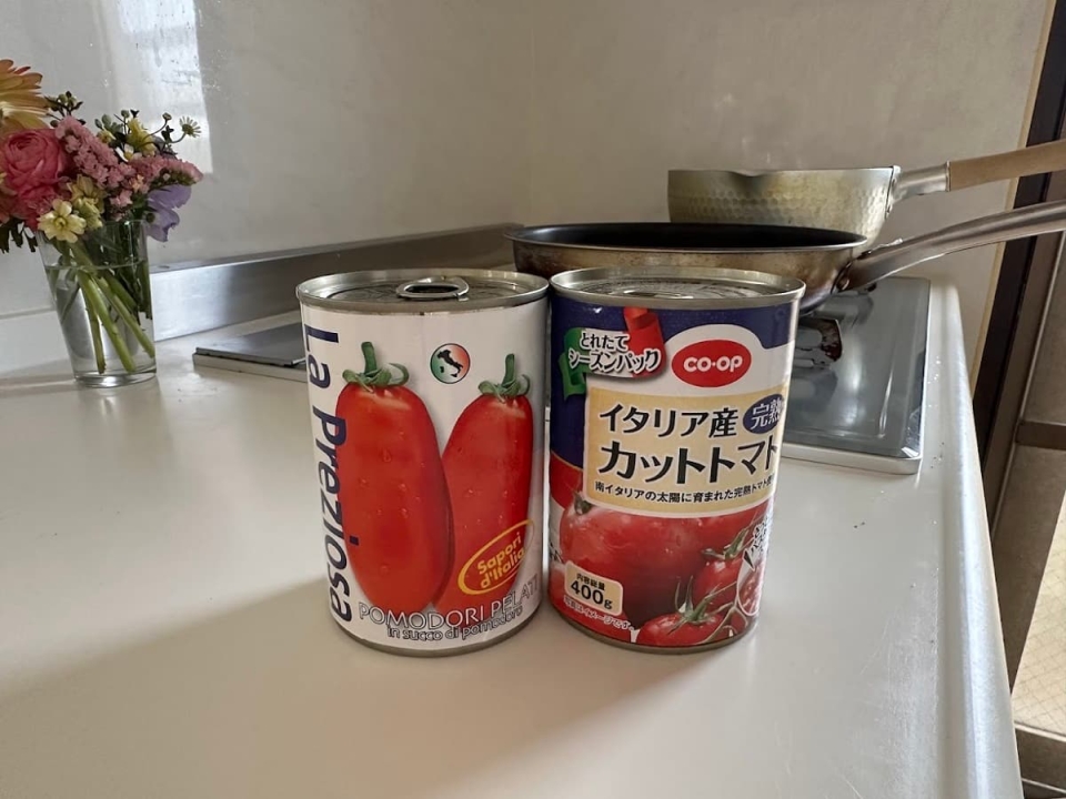 トマト缶の違い