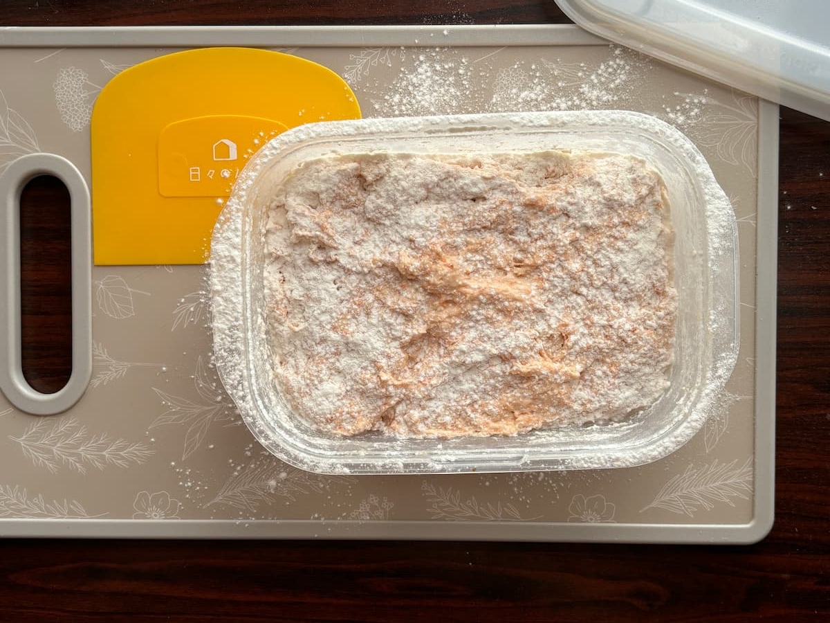 粉振り