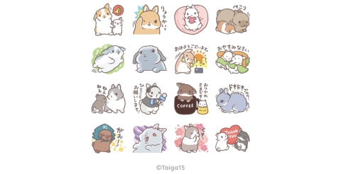 3/20まで！「うさぎさん×選べるニュース」のLINEスタンプをプレゼント♪