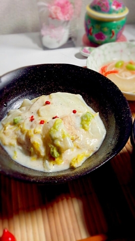 ふんわりまろやか♪冬に食べたい「たら」のクリーム煮