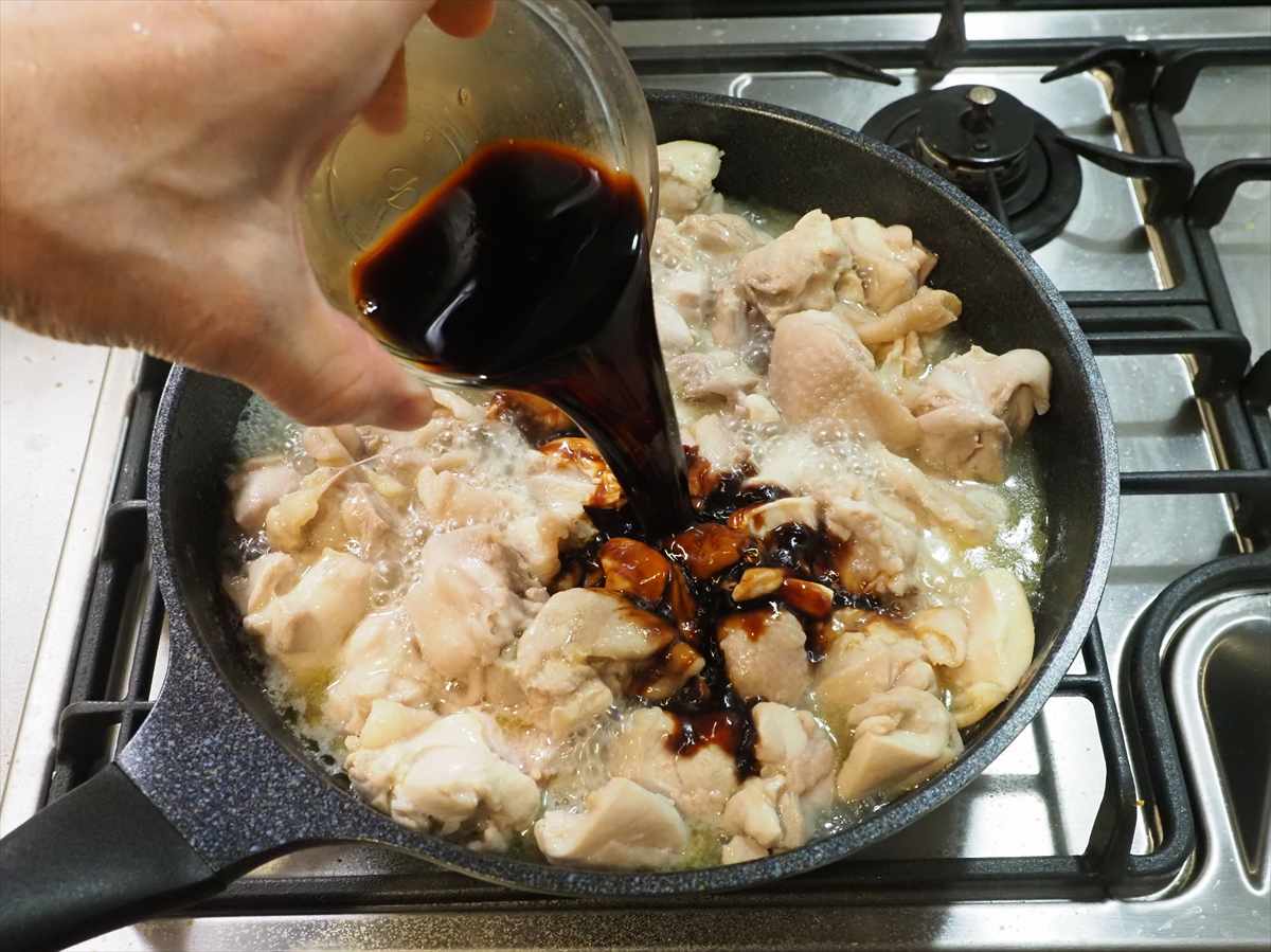 鶏もも肉の甘辛煮