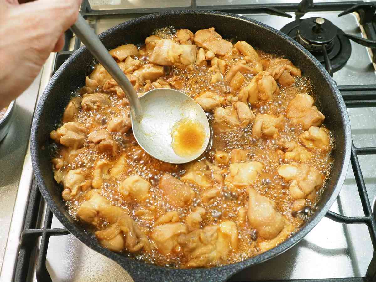 鶏もも肉の甘辛煮