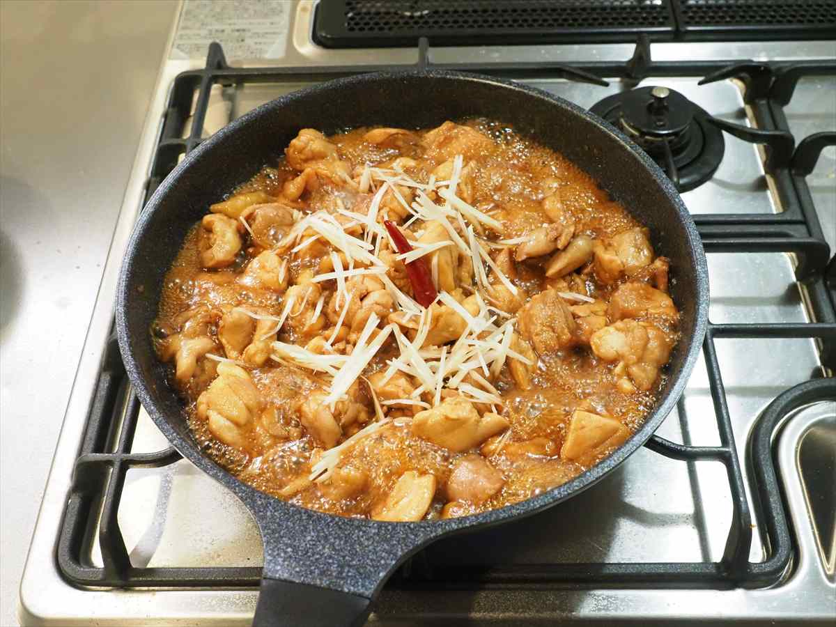 鶏もも肉の甘辛煮