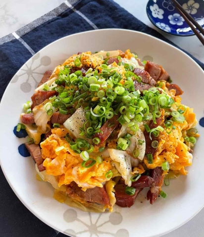 パパッと作れて食べ応え◎「キャベツ×卵」レシピ