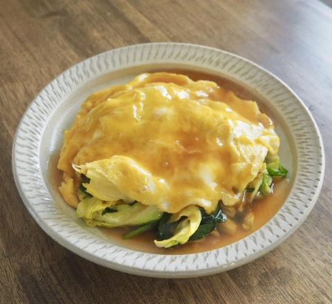 メイン材料3つだけ！いくらでも食べたい「キャベたま」