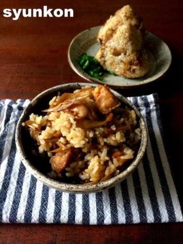 炒めて混ぜるだけ！大分の鶏めし風「鶏ごぼうご飯」レシピ