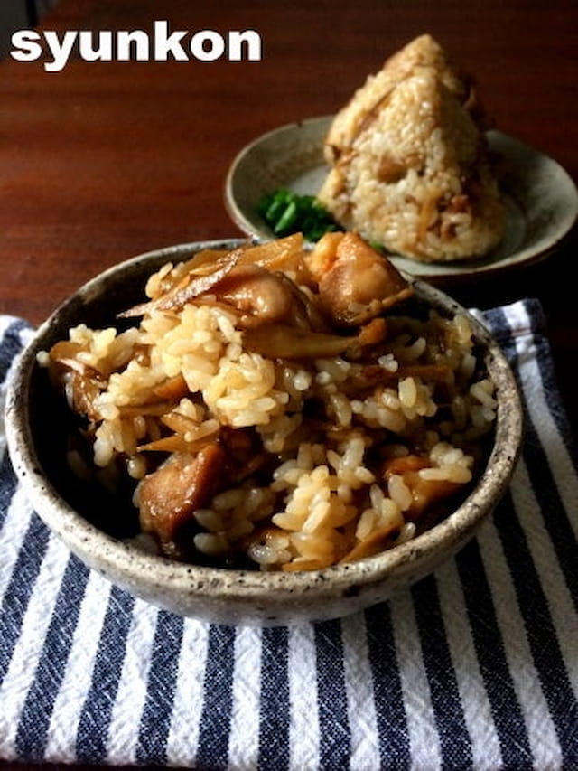 山本ゆりさんの「鶏ごぼうご飯」レシピ