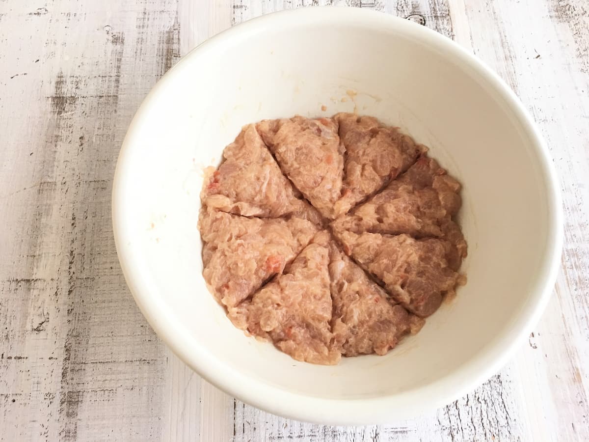 松本ゆうみ（ゆーママ）さんの「梅わさびチキンナゲット」 工程3