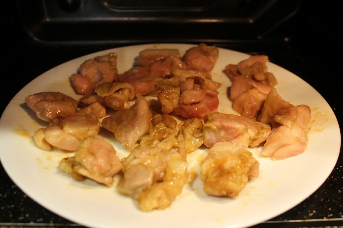 鶏もも肉のみそ焼き