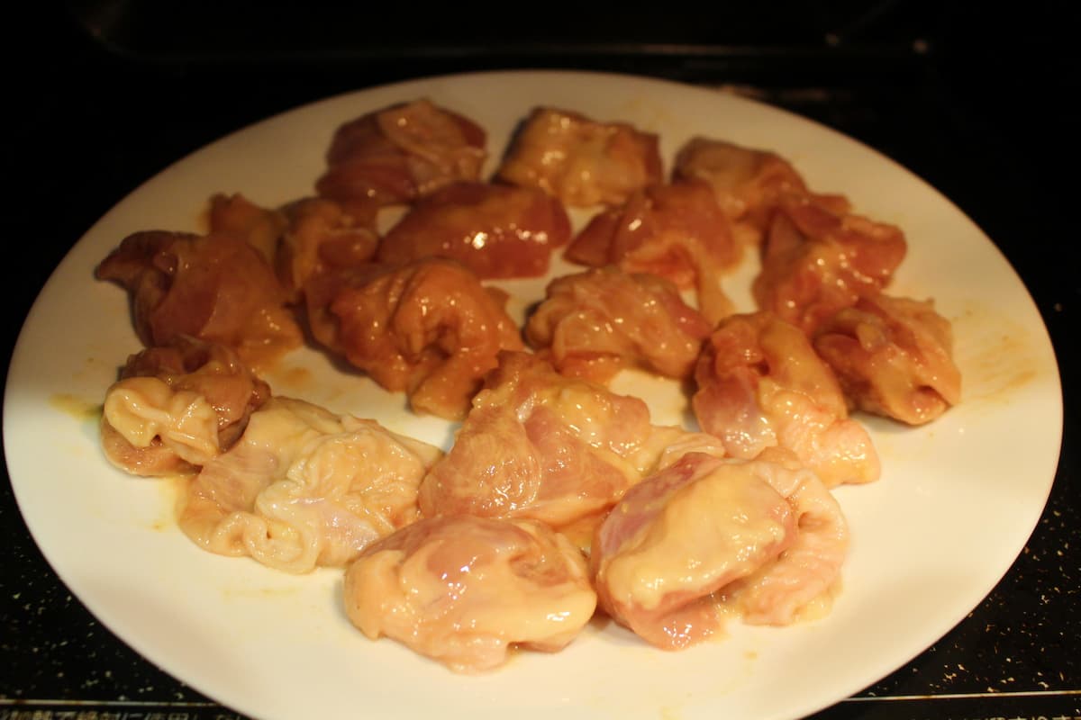 鶏もも肉のみそ焼き