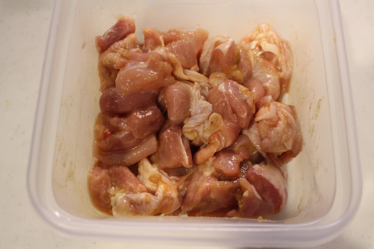 鶏もも肉のみそ焼き