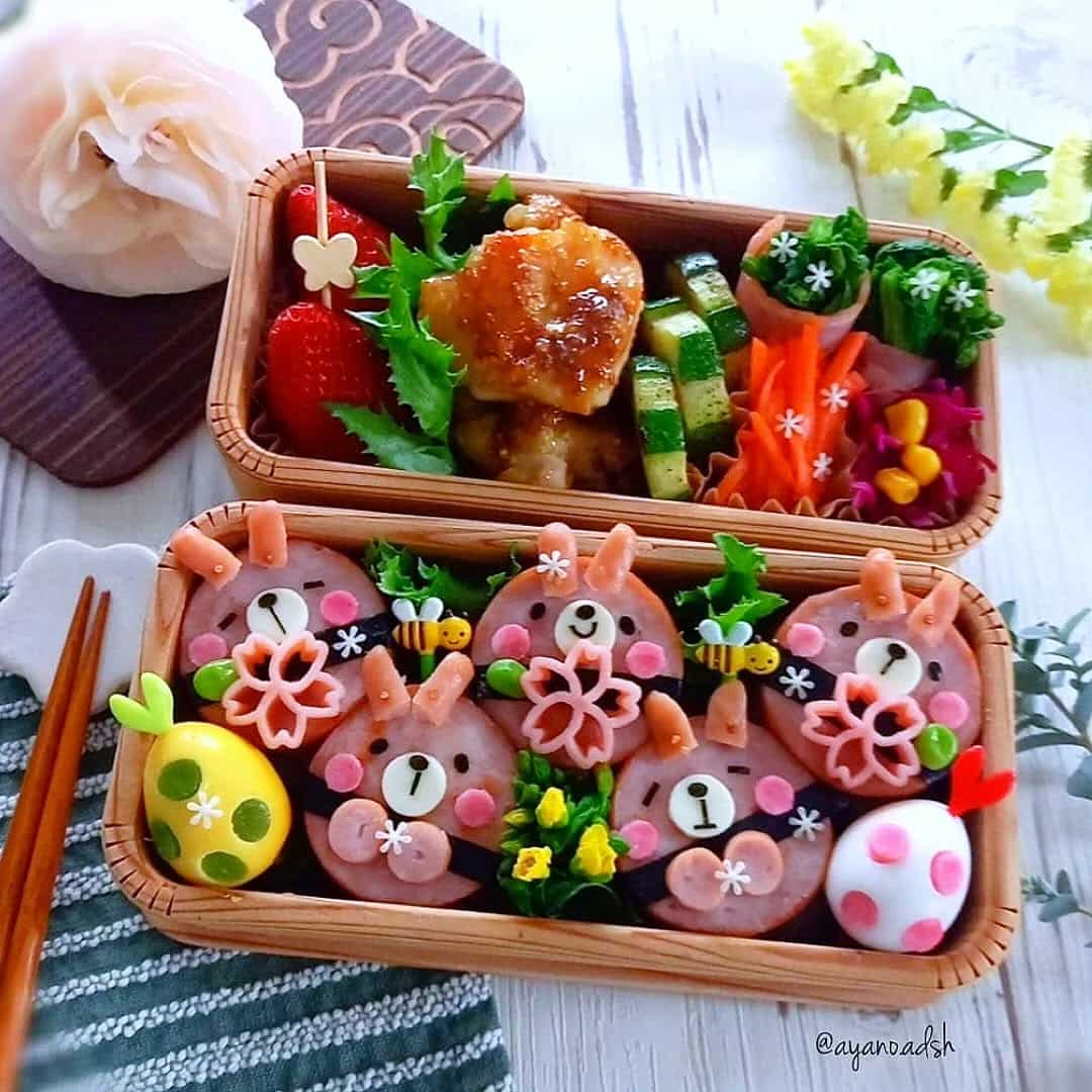 イースターにもおすすめ！かわいすぎる「うさぎ弁当」のアイデア