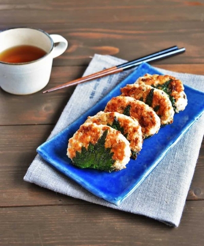 お弁当にも！「きのこつくねの青じそポン酢焼き」レシピ