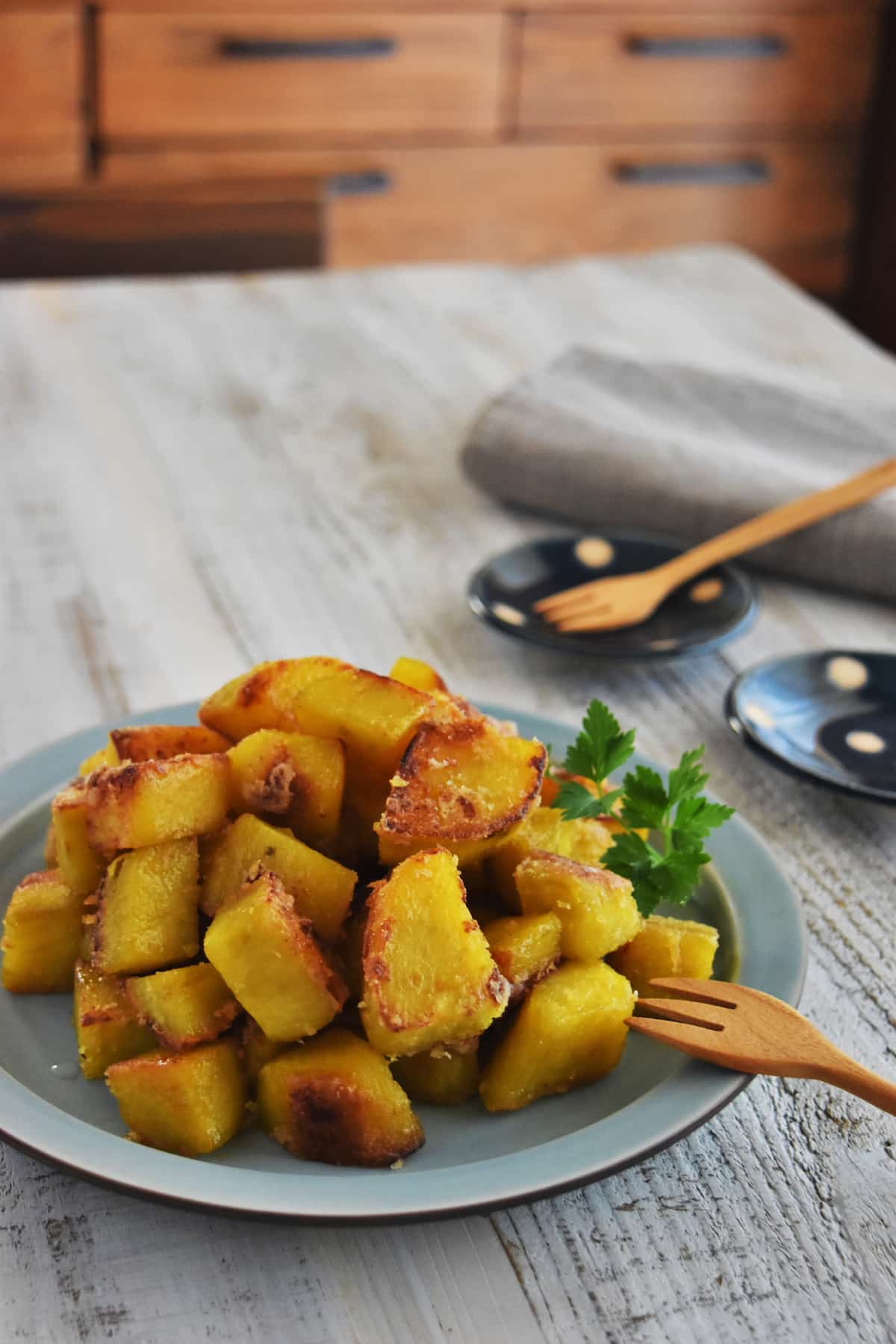 さつまいもの塩バター