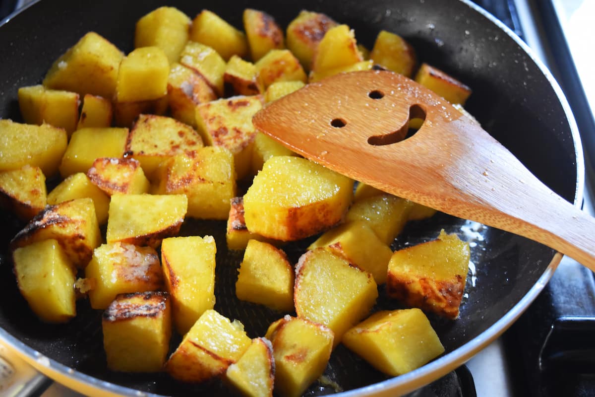 さつまいもの塩バター