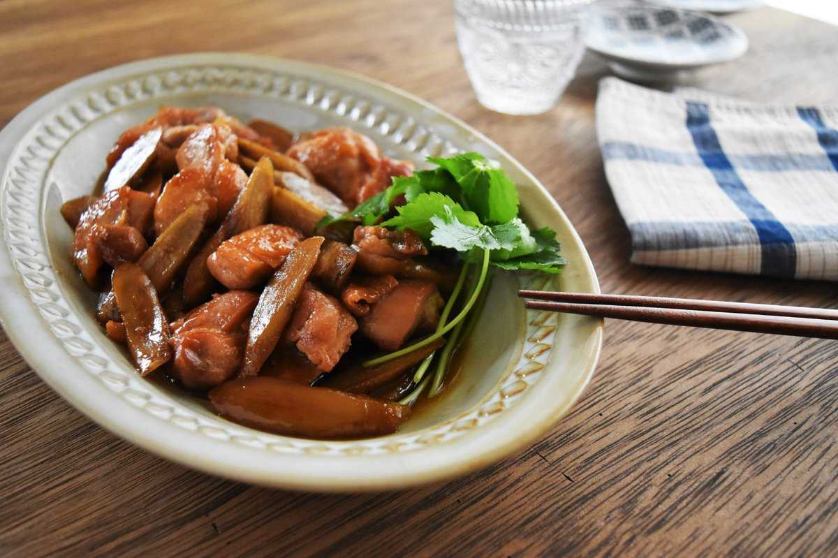 鶏ごぼうの旨煮