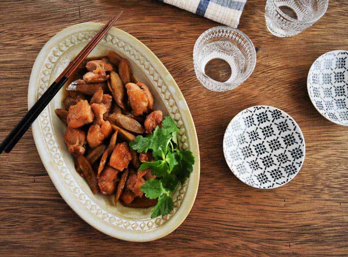 鶏ごぼうの旨煮