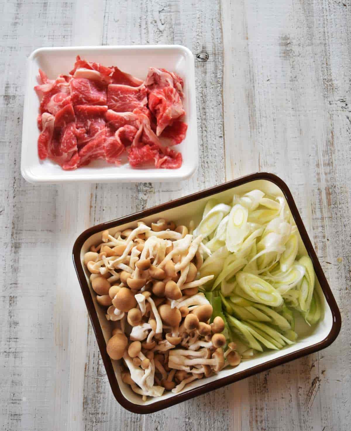 牛肉と長ねぎの旨み炒め