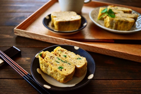 ねぎ×メンマでちょっぴり大人味♪「中華風卵焼き」の作り方