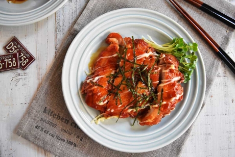 くせになる味わい！「照り焼きわさびマヨチキン」レシピ　