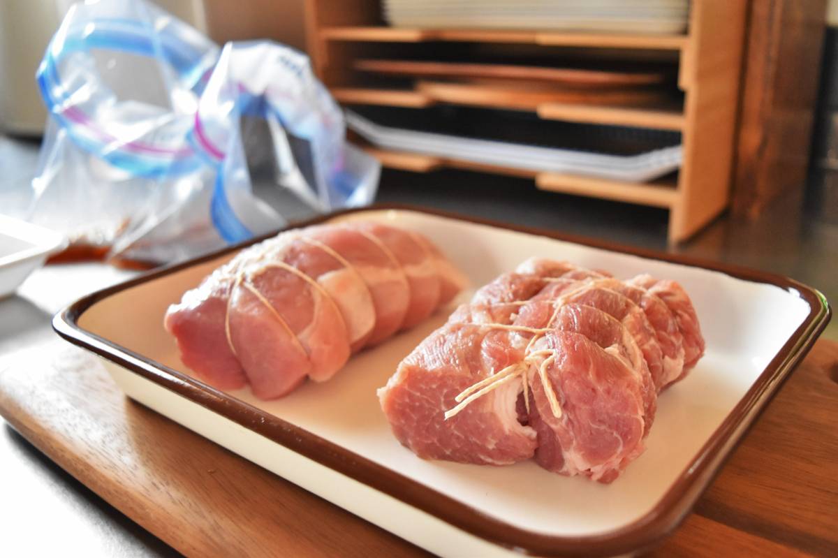 「ヨーグルトみそ焼豚・しょうゆ焼豚」