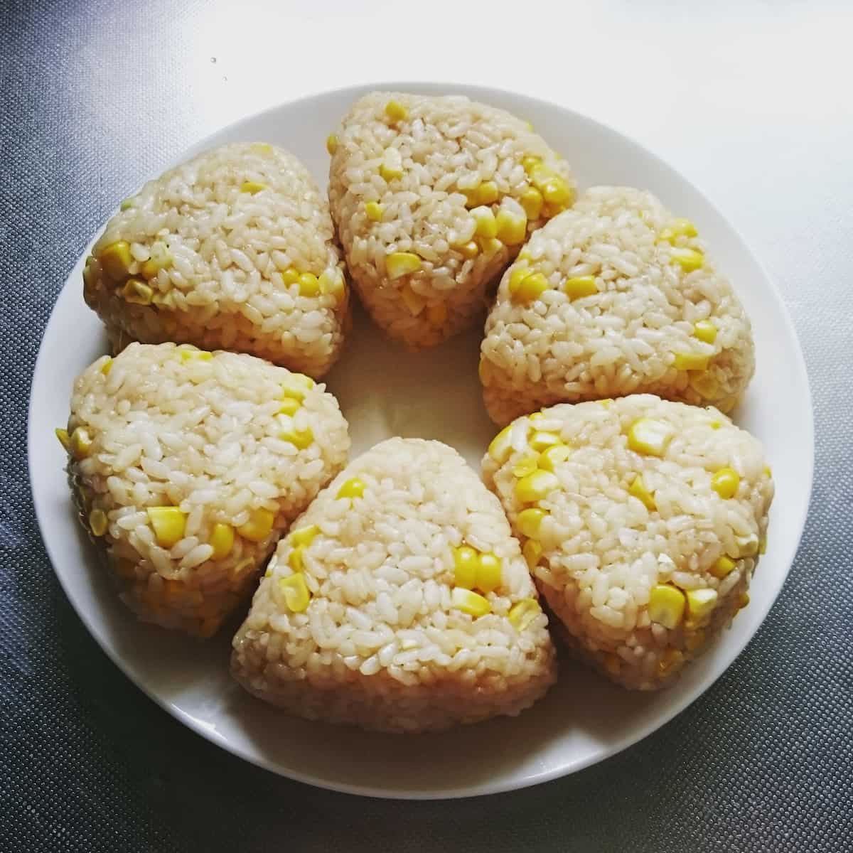 焼きもろこし風焼きおにぎり