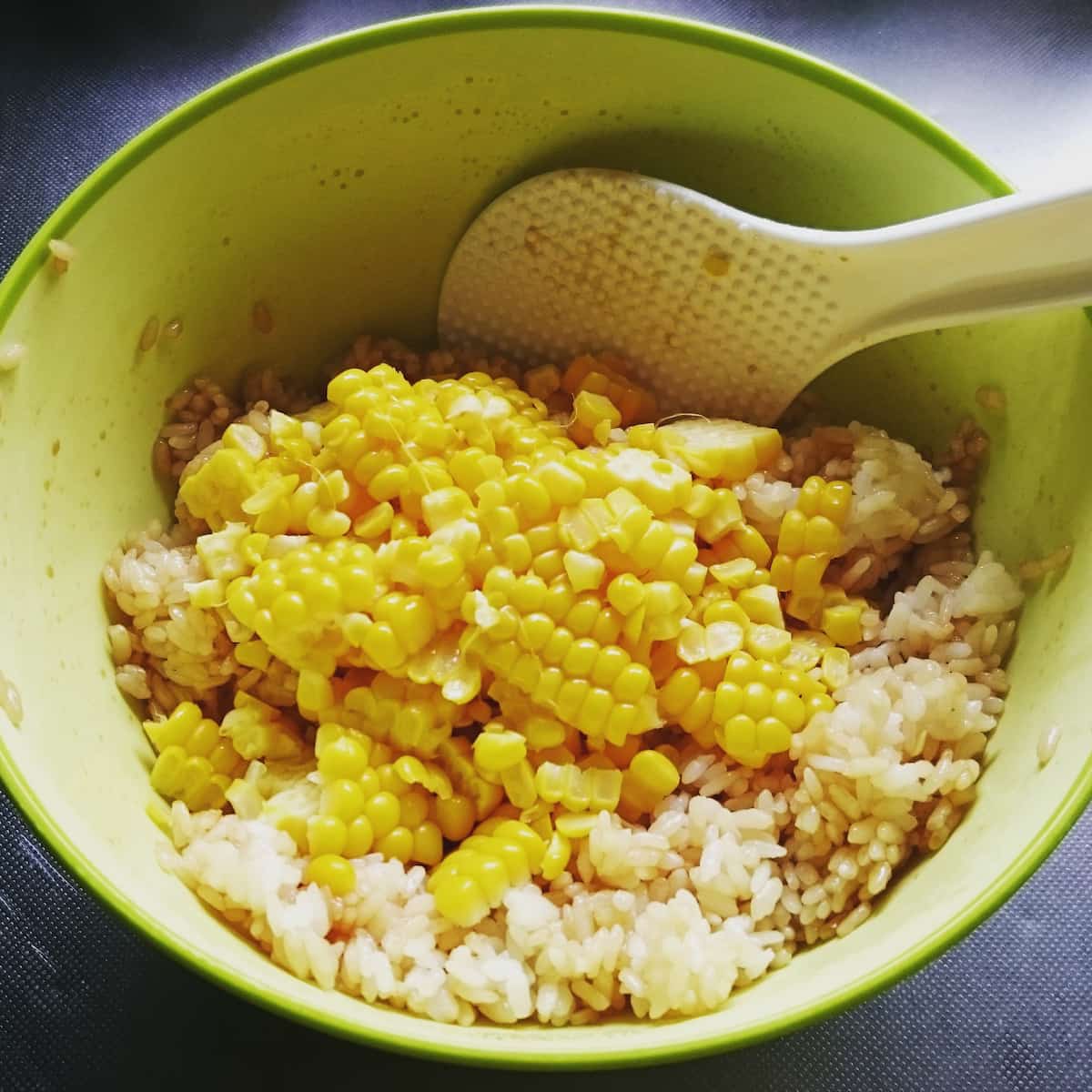 焼きもろこし風焼きおにぎり