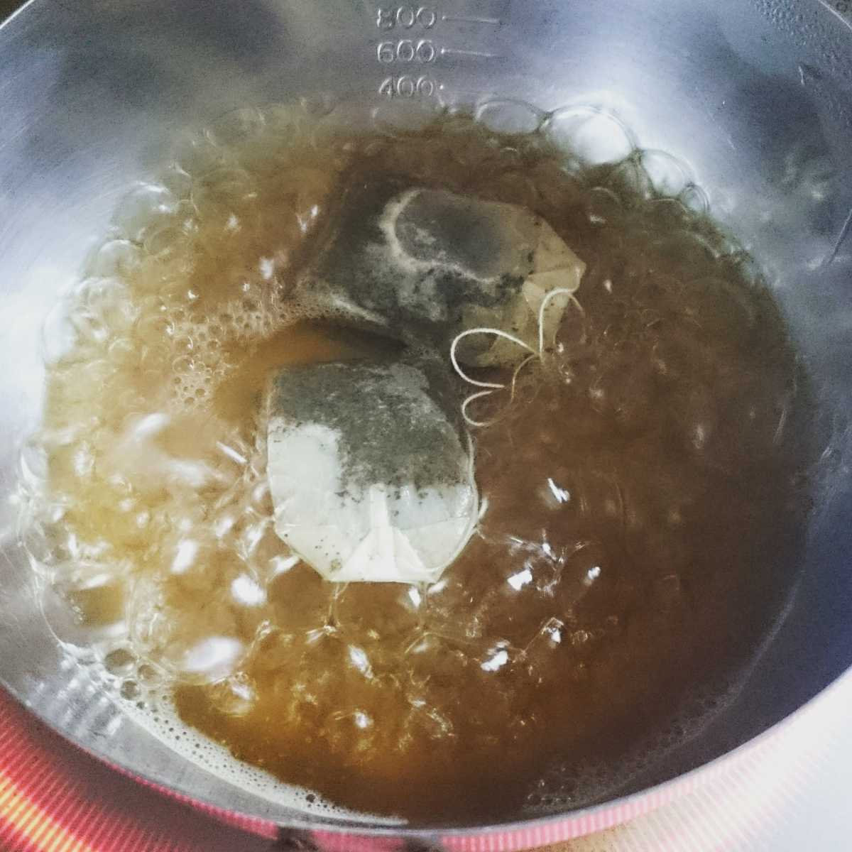 「ほうじ茶ゼリー」レシピ