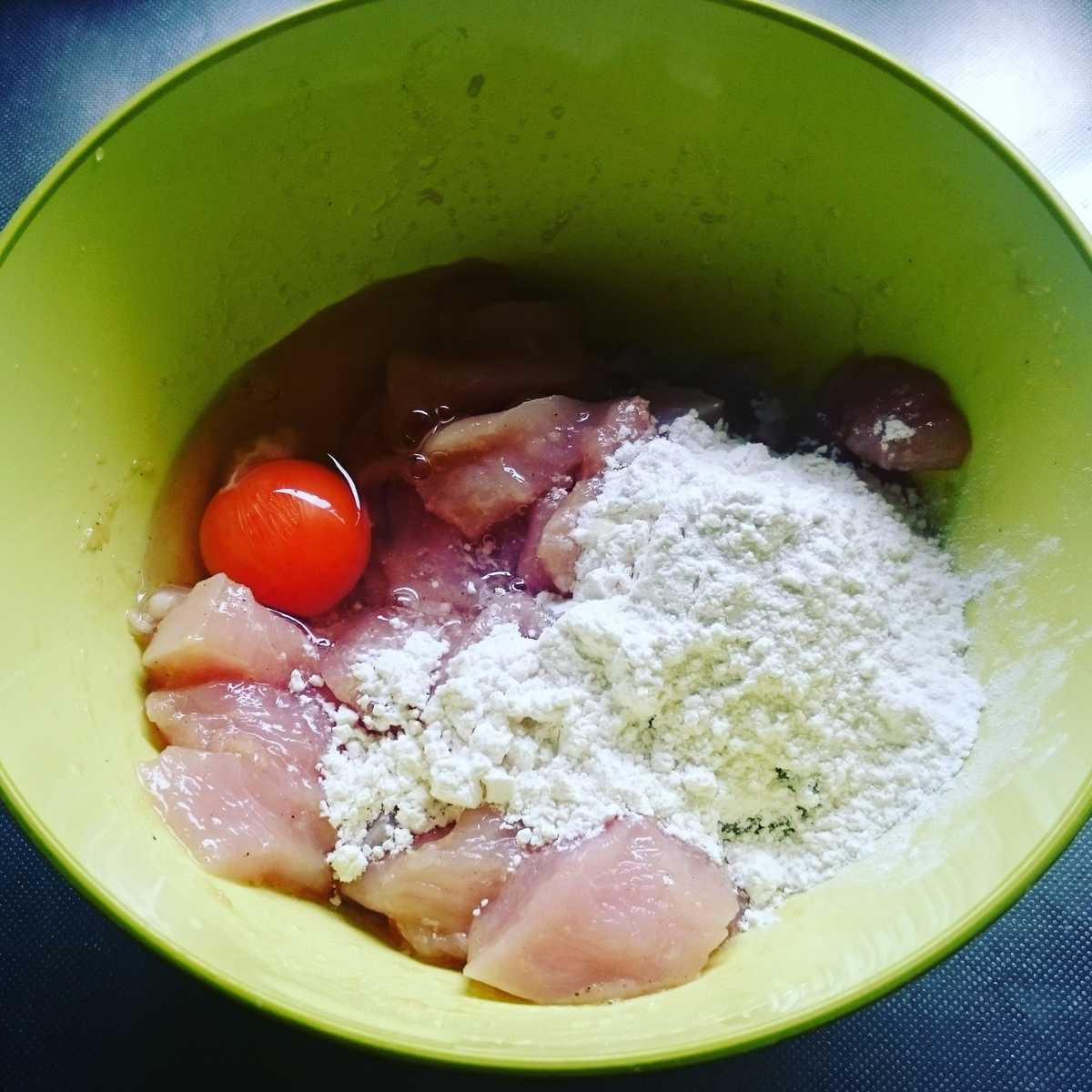 「ポテトスナックチキン」レシピ