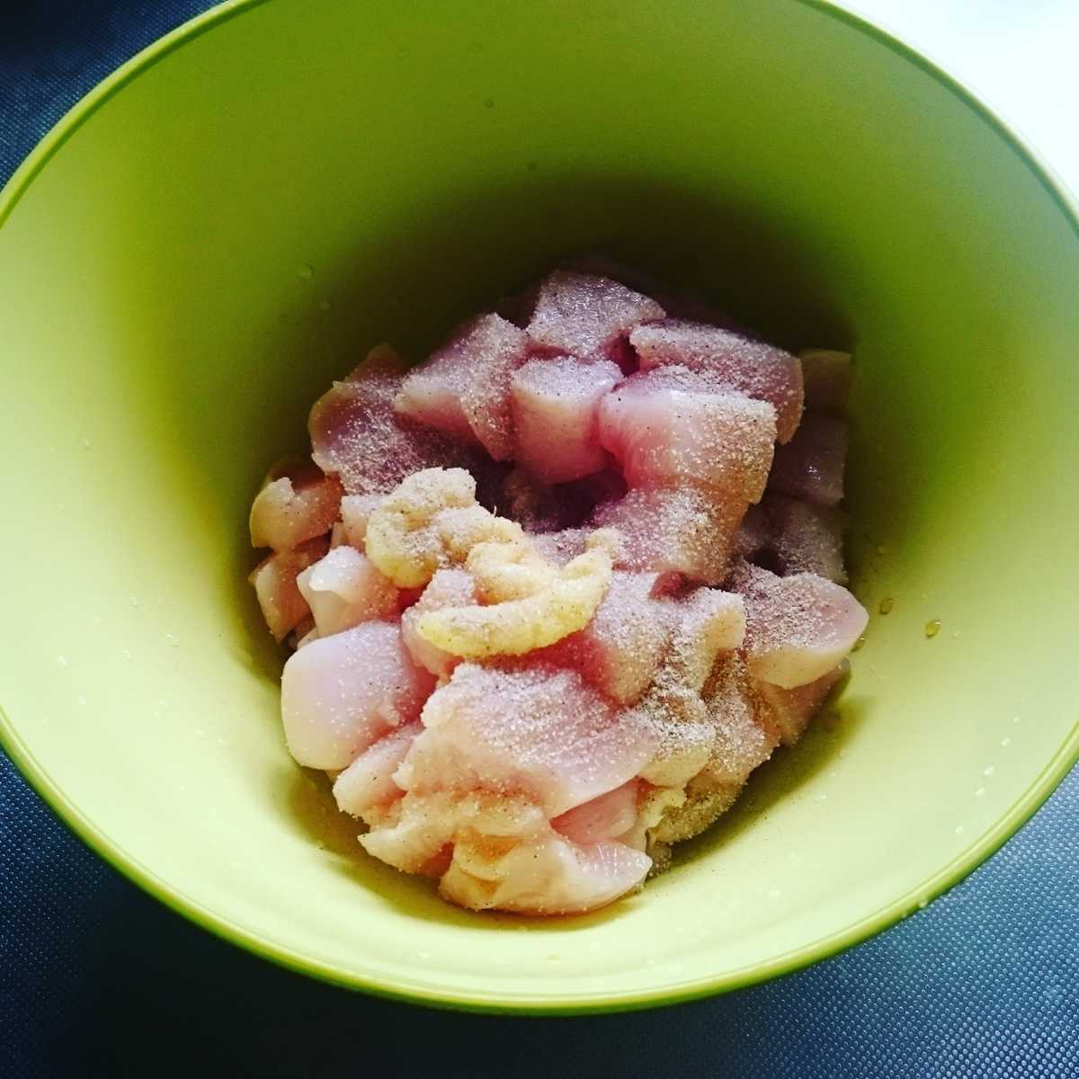 「ポテトスナックチキン」レシピ