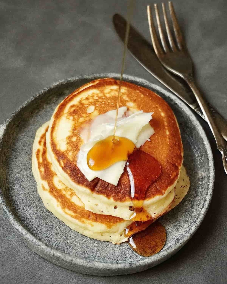 至福のおいしさ♪「ふわふわパンケーキ」の作り方