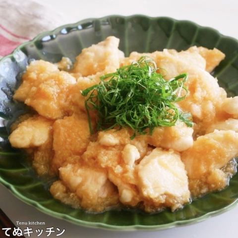 めんつゆでとっても簡単！「鶏むね肉」のかんたんレシピ