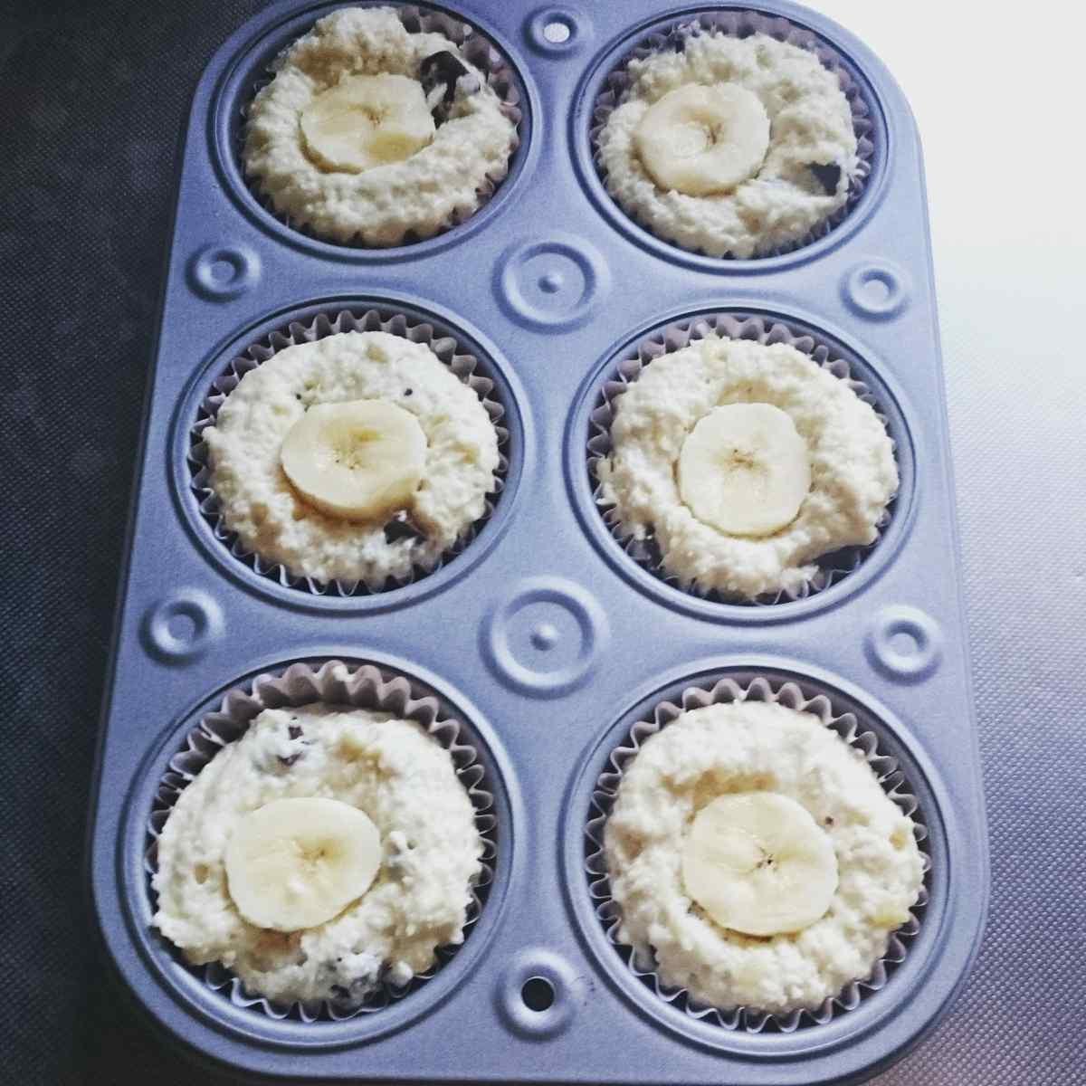 チョコチャンクバナナマフィン