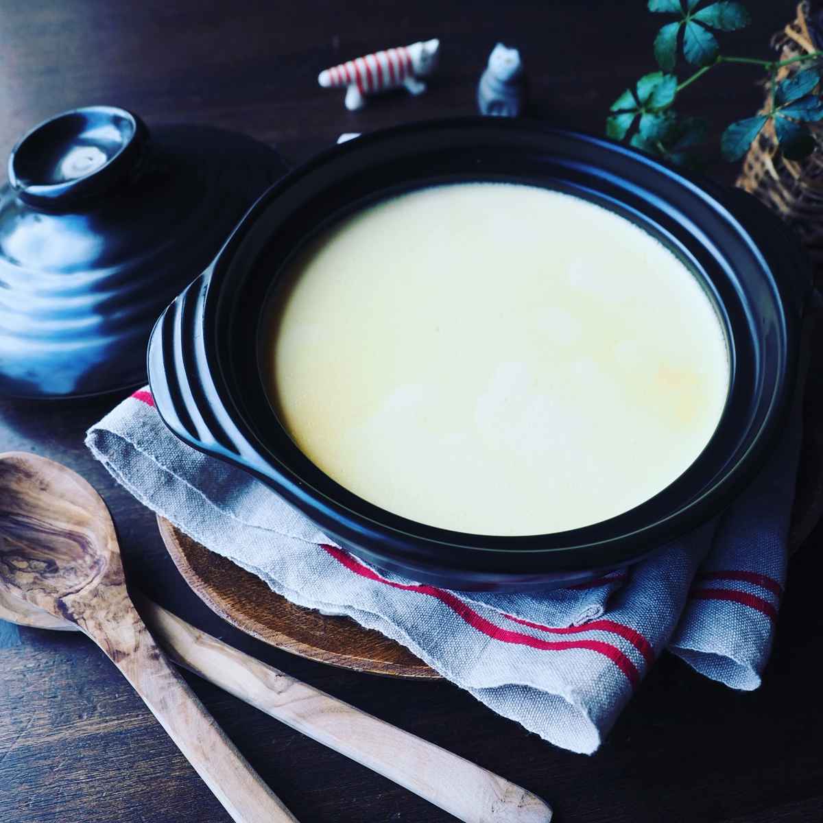 たっぷり土鍋ぷりん