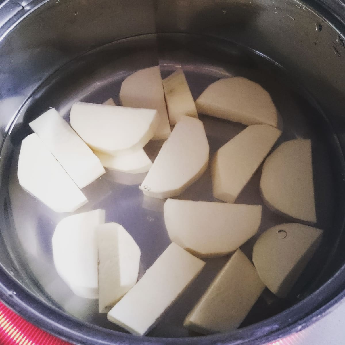 切り餅で簡単とろけるいも餅(徳島風)♪