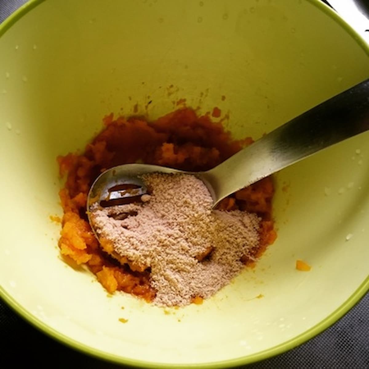 豆乳かぼちゃ蒸しパン