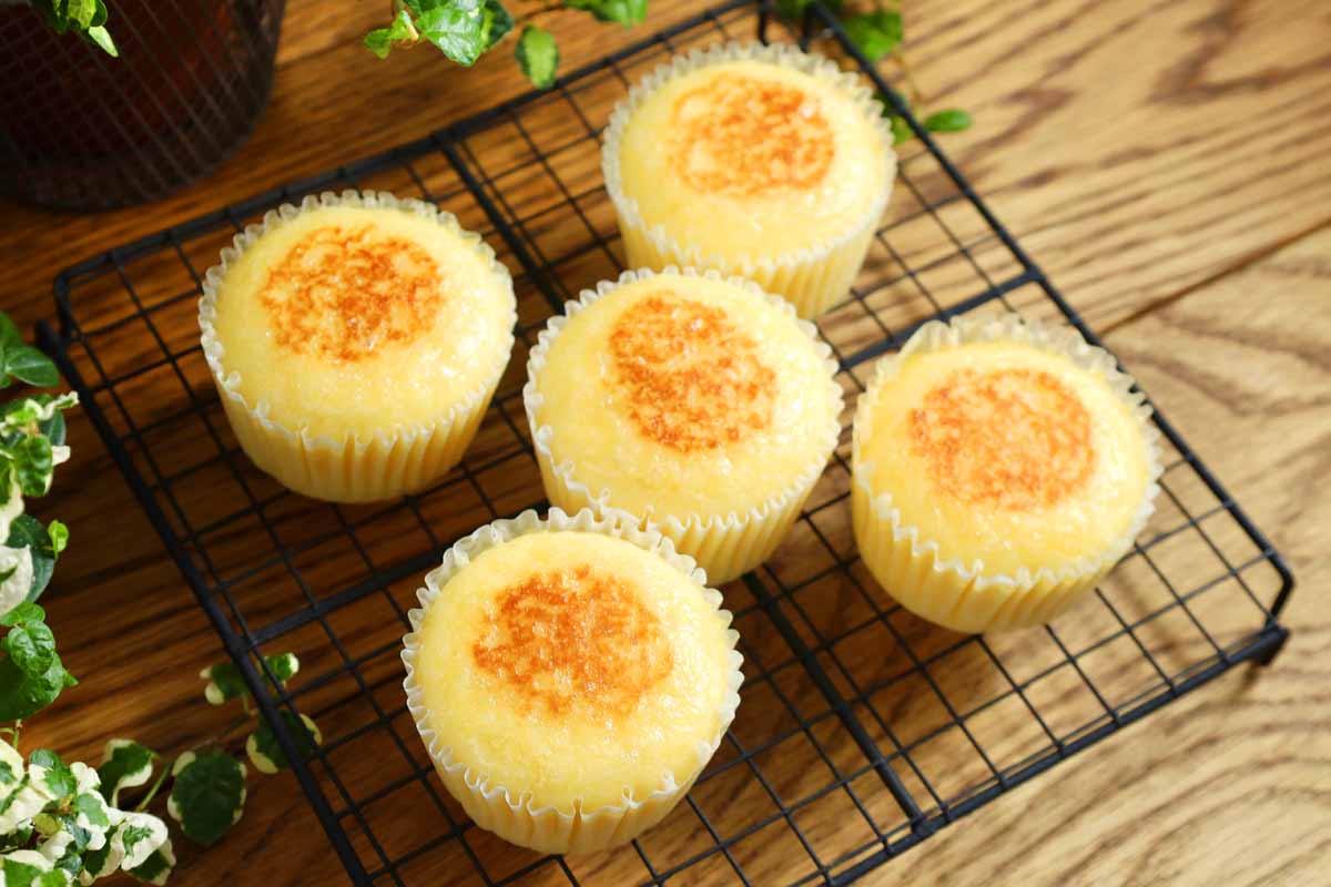 「チーズ蒸しケーキ」レシピ