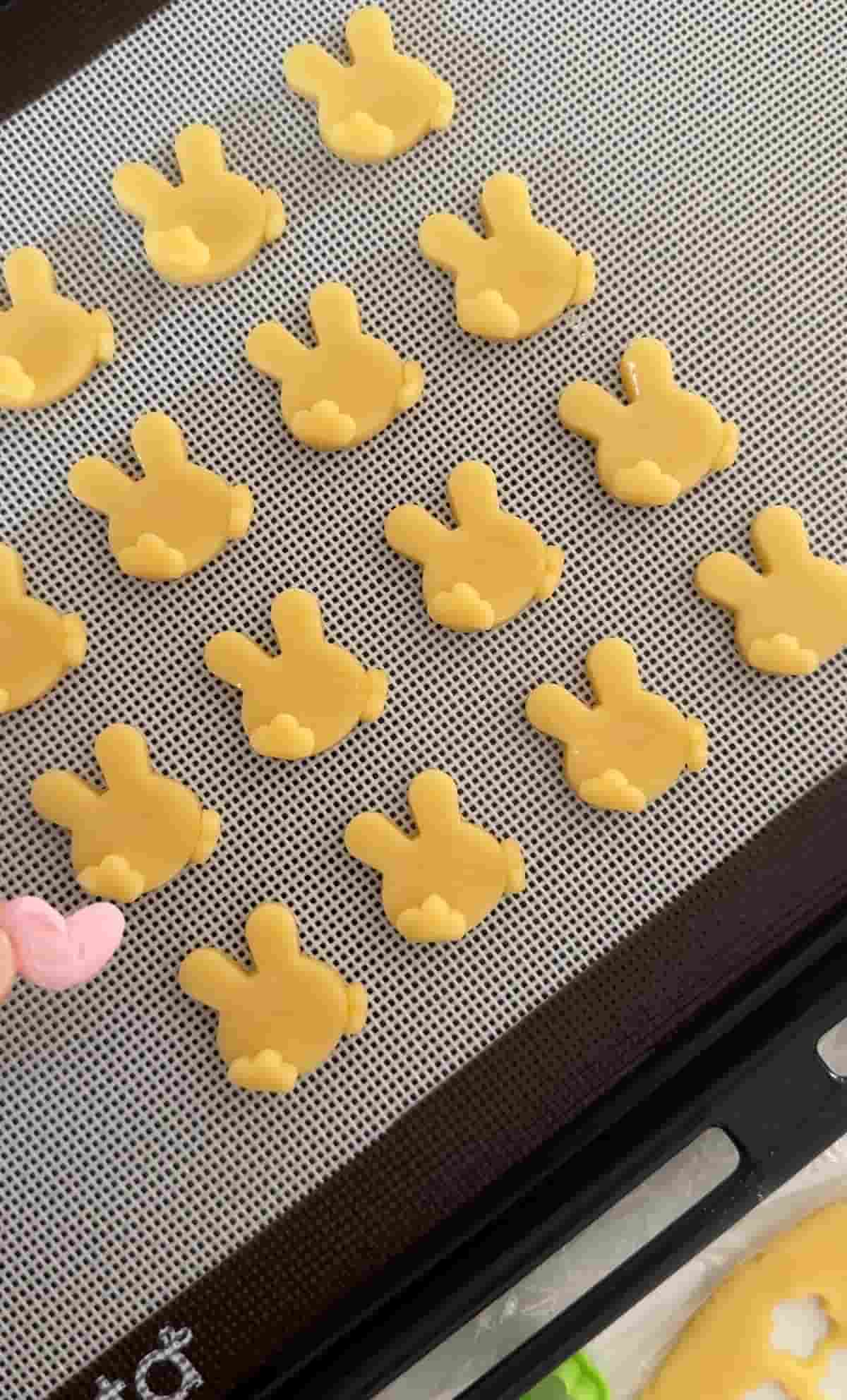 うさぎのハートマシュマロクッキー