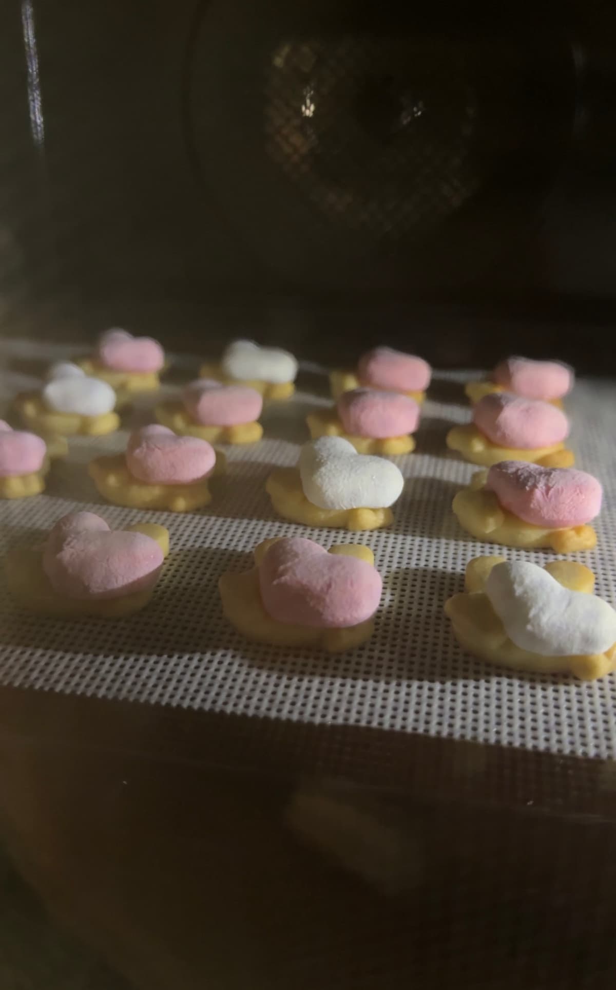 うさぎのハートマシュマロクッキー