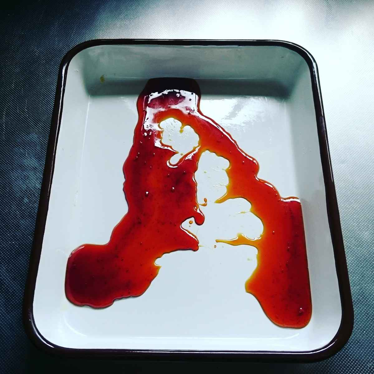 琺瑯バットでおうちプリン